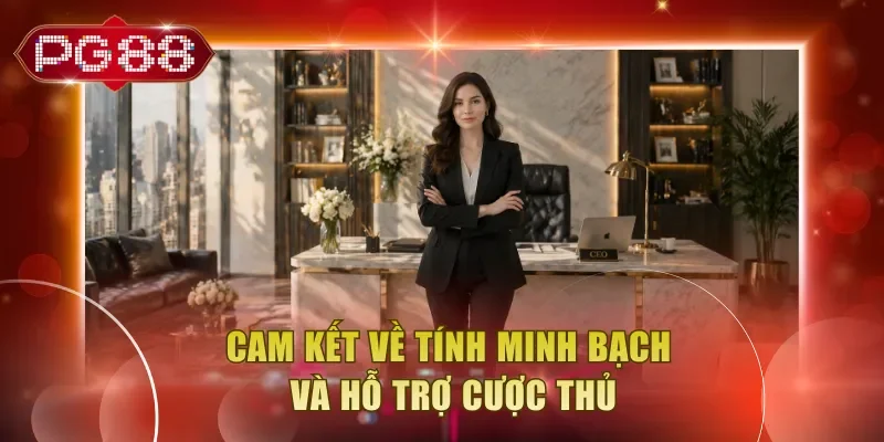 Cam kết về tính minh bạch và hỗ trợ cược thủ
