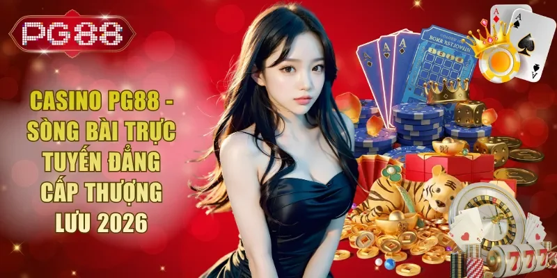Casino PG88 - Sòng Bài Trực Tuyến Đẳng Cấp Thượng Lưu 2026